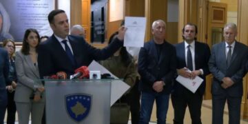 Abdixhiku tregon 15 nënshkrimet e LDK-së për Vjosa Osmanin