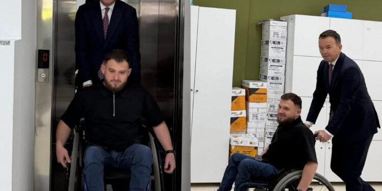 Peci: Objekti i komunës nga tani me ashensor për personat me nevoja të veçanta