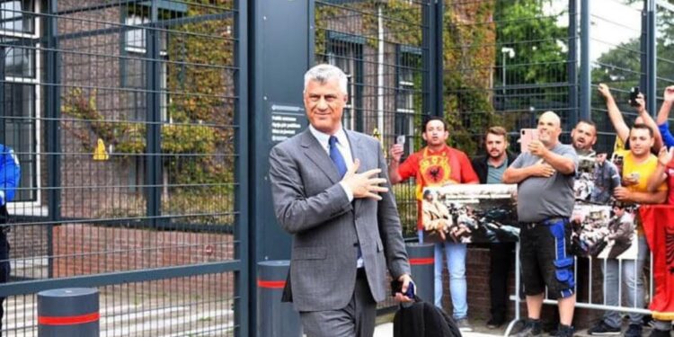 Hashim Thaçi jep intervistë nga burgu për gazetën gjermane Frankfurter Allgemeine Zeitung