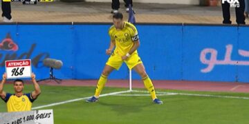 I pandalshëm është ky lojtar, Cristiano Ronaldo shënon golin e 968-të në karrierë