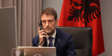 Hoxha: Çdo cenim i sigurisë së Kosovës përbën cenim të sigurisë së Shqipërisë