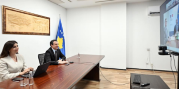 Kurti takim virtual me Ministrin francez si “vazhdimësi e takimit me Macron”, çfarë u diskutua sipas ZKM