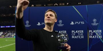 Neuer fantastik përkundër moshës 40-vjeçare, shpallet lojtari i ndeshjes