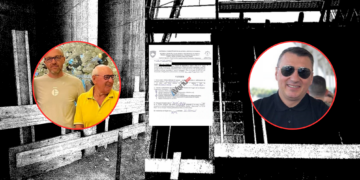 Kompania ALBA e Valdet, Deçani dhe Sejfullah Deçani kapet duke ndërtuar banesa pa skele, inspektorati i ndaloi punimet për rrezikim të punëtorëve