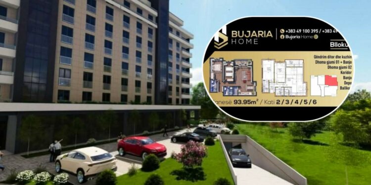 Bëhu me banesë tek Bujaria Home në Mitrovicë, lokacion perfekt e arkitekturë moderne