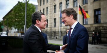 Kurti takohet me kryeministrin e landit Nordrhein-Westfalen, Hendrik Wüst