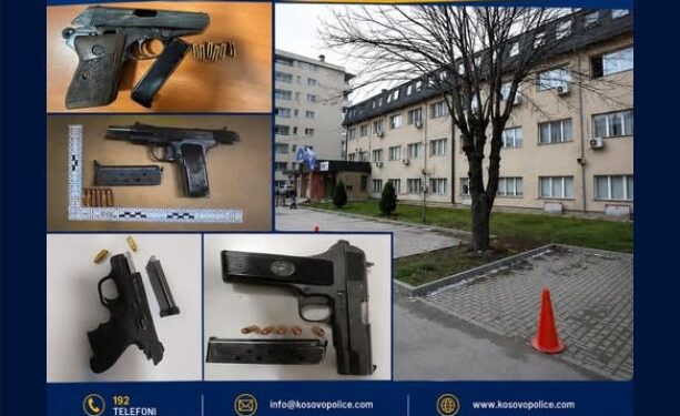 Sekuestrohen 8 armë zjarri në rajonin e Prishtinës