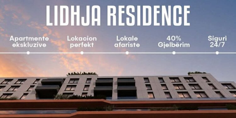 “Lidhja Residence” në Prizren adresa ku bashkohen arkitektura moderne, komoditeti dhe siguria