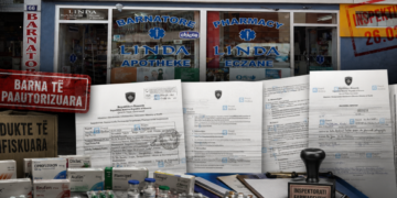 Konfiskohen sasi të mëdha barnash pa banderola në barnatoren “Linda” në Prizren
