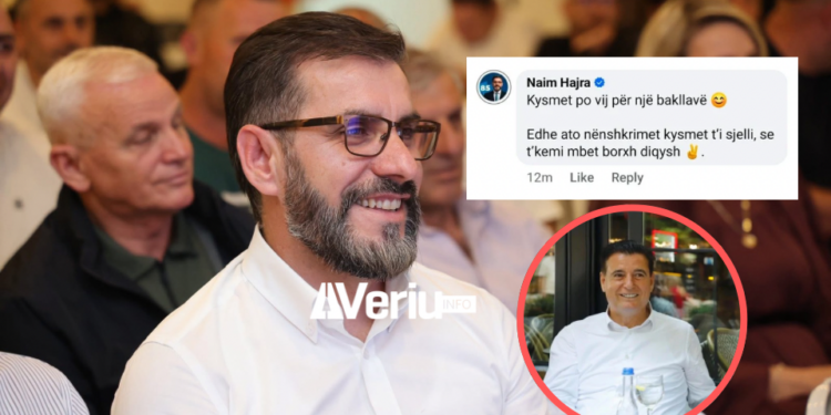 Hajra ironizon me Bahtirin pasi ky ftoj për kafe kundërkandidatët: Kysmet po vij për një bakllavë