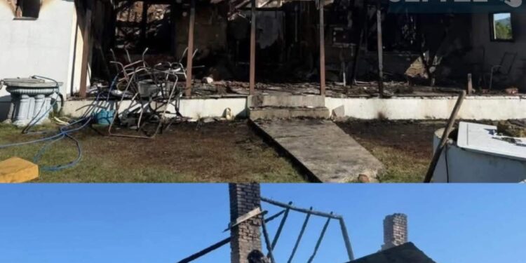 Digjet shtëpia e djalit të martirit Sabri Hashim Pllana në Dolak