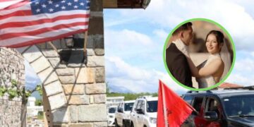 Festë në Gllogjan – Pamje nga dasma e Luanit, djalit të Shkëlzen Haradinajt