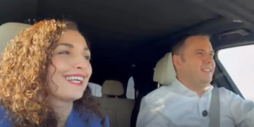 ‘’Hajde folim’’ në Lipjan, Osmani pasagjere e Abdixhiku vozitës