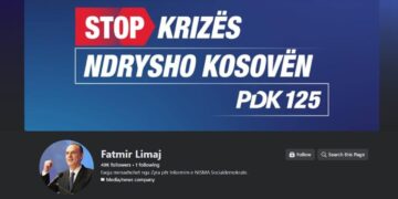 Limaj vendos logon e PDK-së në profil