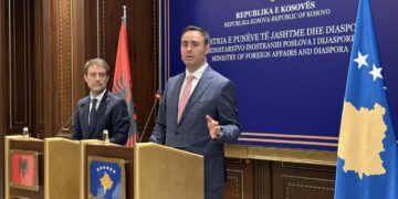 Konjufca: Kosova dhe Shqipëria me politikë të jashtme të koordinuar dhe rrugë të përbashkët euroatlantike