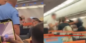 Plas grushti mes pasagjerëve, avioni nga Londra bën ulje emergjente në Prishtinë (VIDEO)