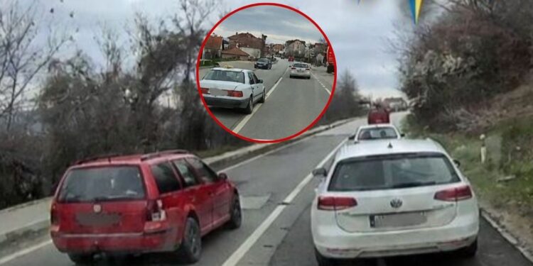 Policia gjobit me nga 200 euro dy shoferë Mitrovicë, tejkaluan në vijë të plotë – u merret edhe leja për tre muaj