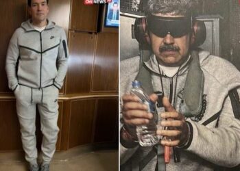 Rubio bëhet viral, vishet si Nicolas Maduro