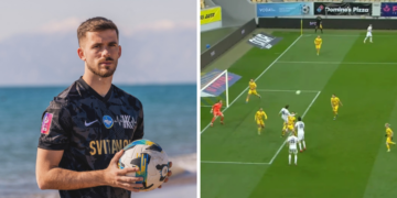 Ardit Tahiri shënon golin e fitores ndaj Shakhtar Donetsk