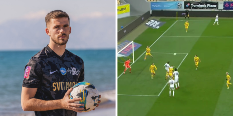 Ardit Tahiri shënon golin e fitores ndaj Shakhtar Donetsk