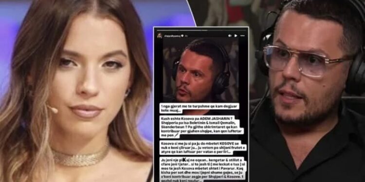 “Kush është Kosova pa mua?”, Shqipe Hysenaj i reagon ashpër Valdrin Sahitit
