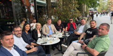 Rrezarta Krasniqi e LDK-së në mbështetje të kandidatëve për deputetë të kësaj partie nga Mitrovica
