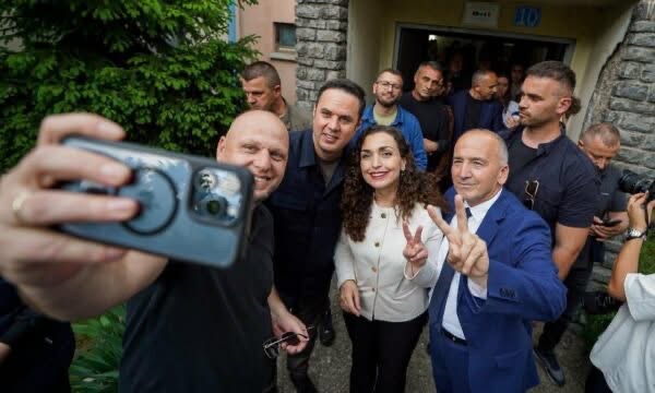 Abdixhiku e Osmani në Podgur: E ndjemë fuqinë e besimit që po rritet gjithandej