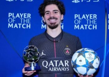 Vitinha shpallet lojtari i ndeshjes, në finale ndaj Arsenalit