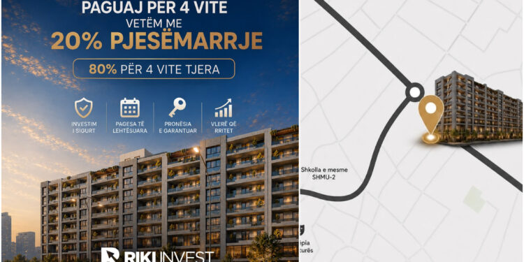 Ofertë speciale nga Riki Invest: Blej banesë në Vushtrri me mundësi pagese për 4 vite