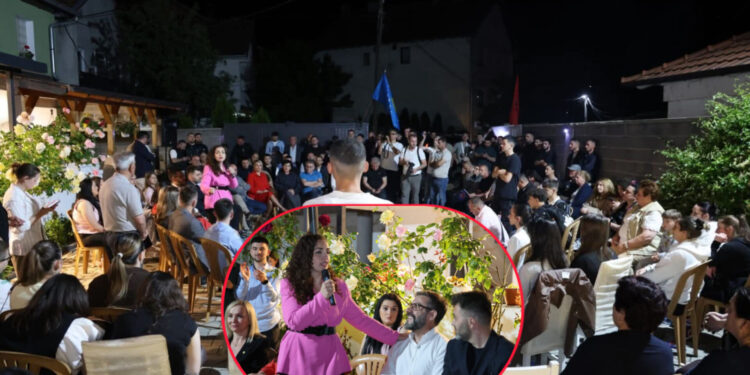 Naim Hajra e Vjosa Osmani marrin mbështetje fuqishme në Mitrovicë