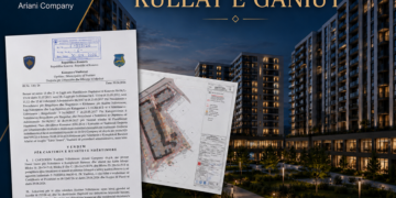 Kompleksi më i ri në Vushtrri “Kullat e Ganiut” nga Ariani Company