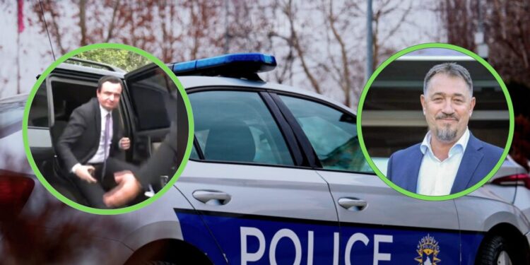 Policia hesht për “procesin policor” ndaj eskortës së Albin Kurtit në Skenderaj