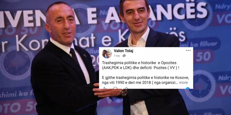 Analfabetizmi i zyrtarit të AAK-së, Valon Tolaj, nuk di as një fjali të shkruajë pa gabime
