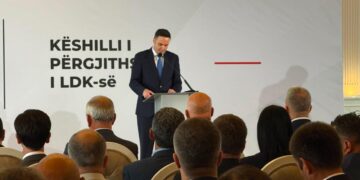 Abdixhiku e propozon vetën për kryeministër, Vjosa Osmanin bartëse të listës së LDK-së dhe kandidate për presidente