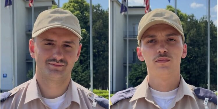 Djemtë e Enver Zymerit dhe Afrim Bunjakut rrugës për t’u bërë policë, pjesë e gjeneratës së 63’të të Policisë