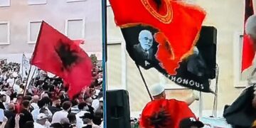 Përdorimi i simboleve të UÇK-së në protestat në Tiranë, reagon OVL-UÇK: Nuk kemi asnjë lidhje me protestën