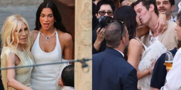 Dua Lipa feston para dasmës luksoze në Sicili, Donatella Versace mes të ftuarve VIP