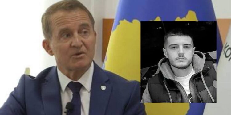 Ferit Idrizi ngushëllon familjen Meniqi për vdekjen e të riut Drilon Meniqi