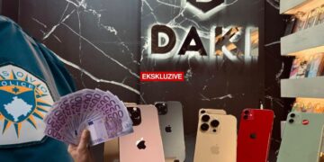 Bastiset “DAKI MOBILE” në Pejë – sekuestrohen iPhone, Samsung dhe pajisje Apple me vlerë rreth 30 mijë euro