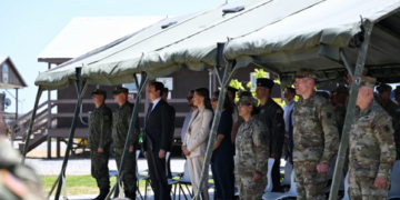Kurti në Bondsteel në ceremoninë e ndërrimit të komandës: Roli i SHBA-së i pazëvendësueshëm