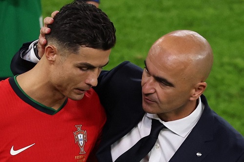 Martinez e mbron sërish Ronaldon: Është më i miri për të krijuar hapësirën që i nevojitet Portugalisë