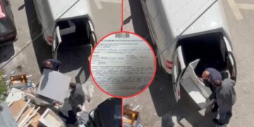 Gjobitet me 200 euro qytetari në Prishtinë për hedhje të mbeturinave vëllimore
