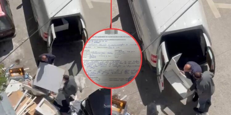 Gjobitet me 200 euro qytetari në Prishtinë për hedhje të mbeturinave vëllimore