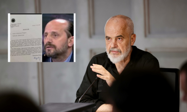 Rama publikon letrën e UÇK’së që thotë se Goxhaj refuzoi t’i bashkohet luftës në Kosovë, i bindur që Irani ka dorë në protestë