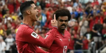Eksperti i leximit të buzëve zbulon fjalët e Ronaldos pas golit: Ai u kthye