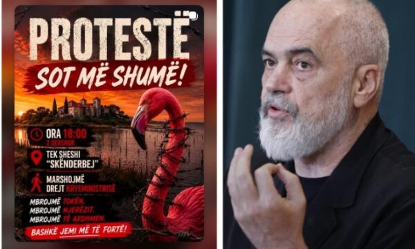 Sot në Tiranë protestohet kundër projektit të Zvërnecit, Rama: S’ka shans që investimi të ndalojë sa kohë unë do jem këtu