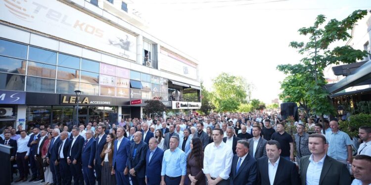 7-shi i PDK-së, Rrahman Rama: E gjithë Vitia u ngrit sot në këmbë për të kërkuar ndryshim