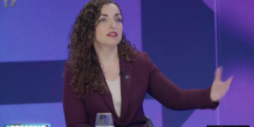 “Nga Institucionet amerikane më është thënë se qeveria Kurti atyre u ka thënë se Lidhja me Amerikën,  me gazin amerikan e dëmton sigurinë nacionale të Kosovë’’, Vjosa Osmani