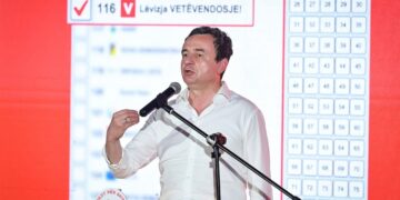 Mbi 40% e votave të numëruara, kjo është 10-shja më e votuar e Vetëvendosjes: Kurti mbi 94 mijë vota