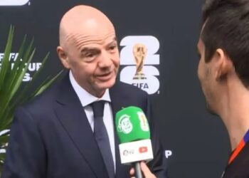 Infantino tallet me Italinë: “Mund të arrijmë në 208 skuadra në Botëror, për të parë nëse kualifikohet”